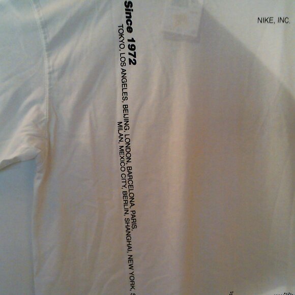 NEW NIKE SPORTWEAR "Trademark Max90 Tee" MEN'S OFF-WHITE T-SHIRT L HQ9262-100 - Picture 10 of 12